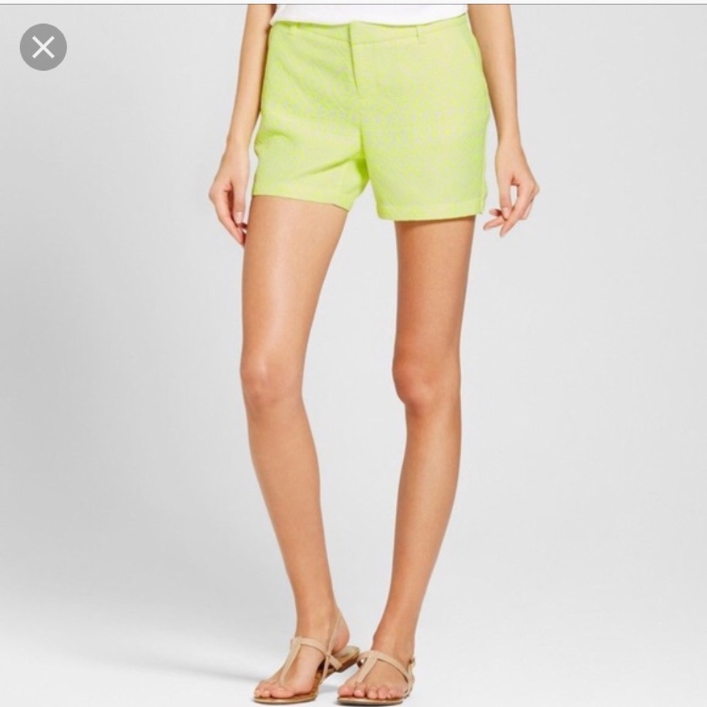 Merona Neon Aztec Shorts